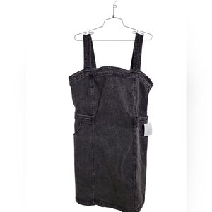 NWT Jessica Simpson Charcoal Denim DressSZ 1X